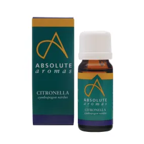 Absolute Aromas Citronella Essential Oil 0.33 Fl. Oz.