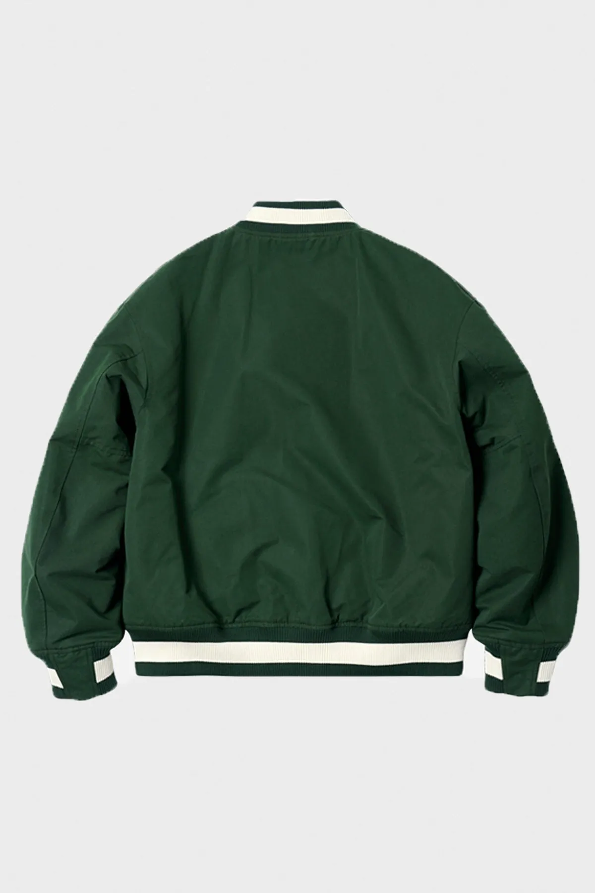 Calvary Twill Varsity Jacket - Forest Green