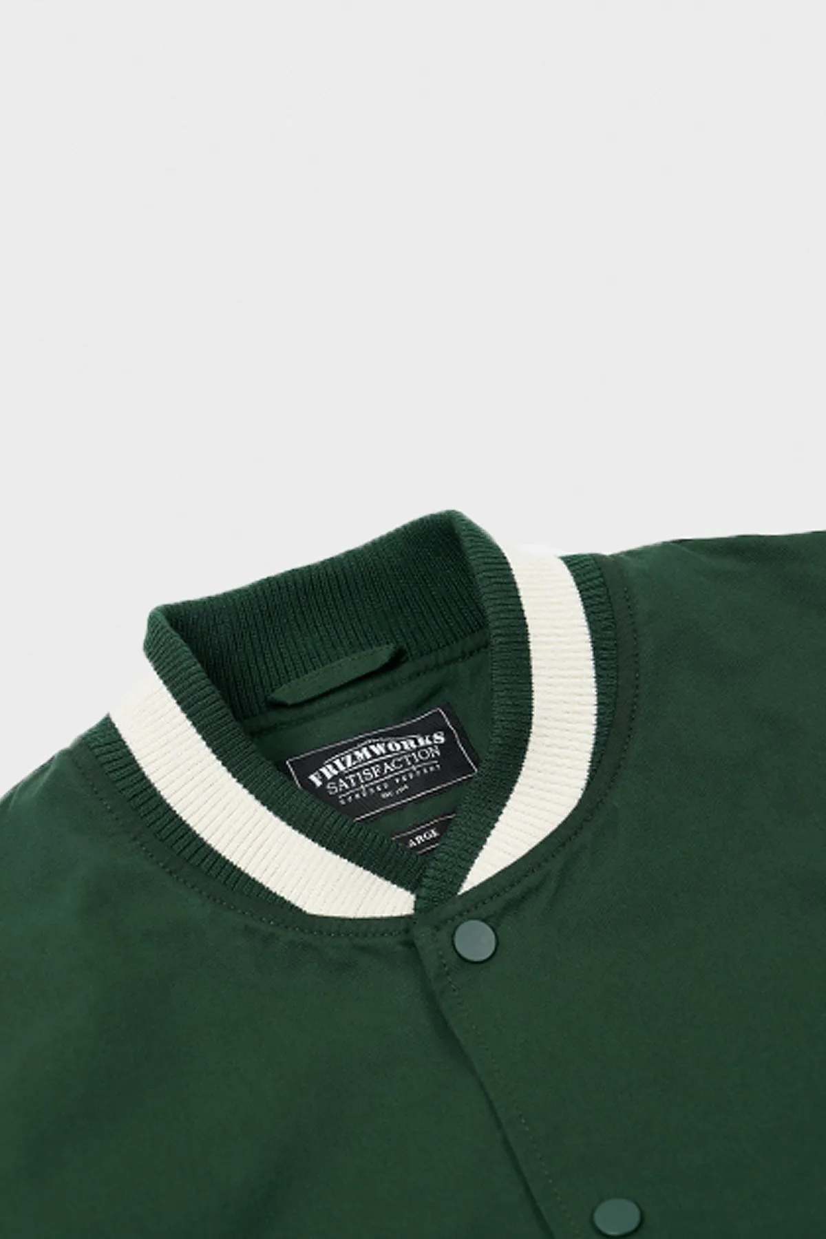 Calvary Twill Varsity Jacket - Forest Green