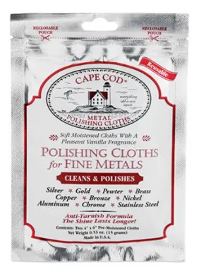 Cape Cod Metal Polishing Cloth