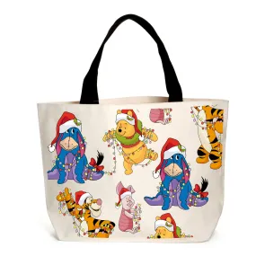 Christmas Winnie & Friends Tote