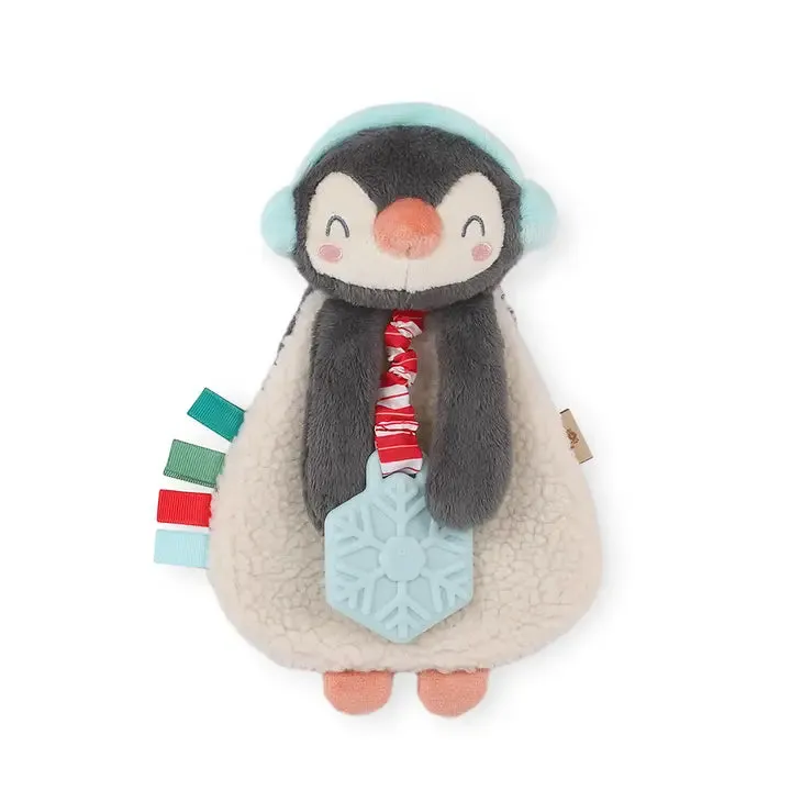 Holiday Itzy Lovey™ Plush   Teether Toy - Penguin