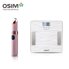 OSIM (Mix and Match Bundle) uGrace Smart Body Composition Monitor   uGlow Eye Beauty Eye Massager