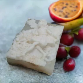 Passion Fruit and Cherry Blossom infused in Oatmeal and Honey Fairy Soap