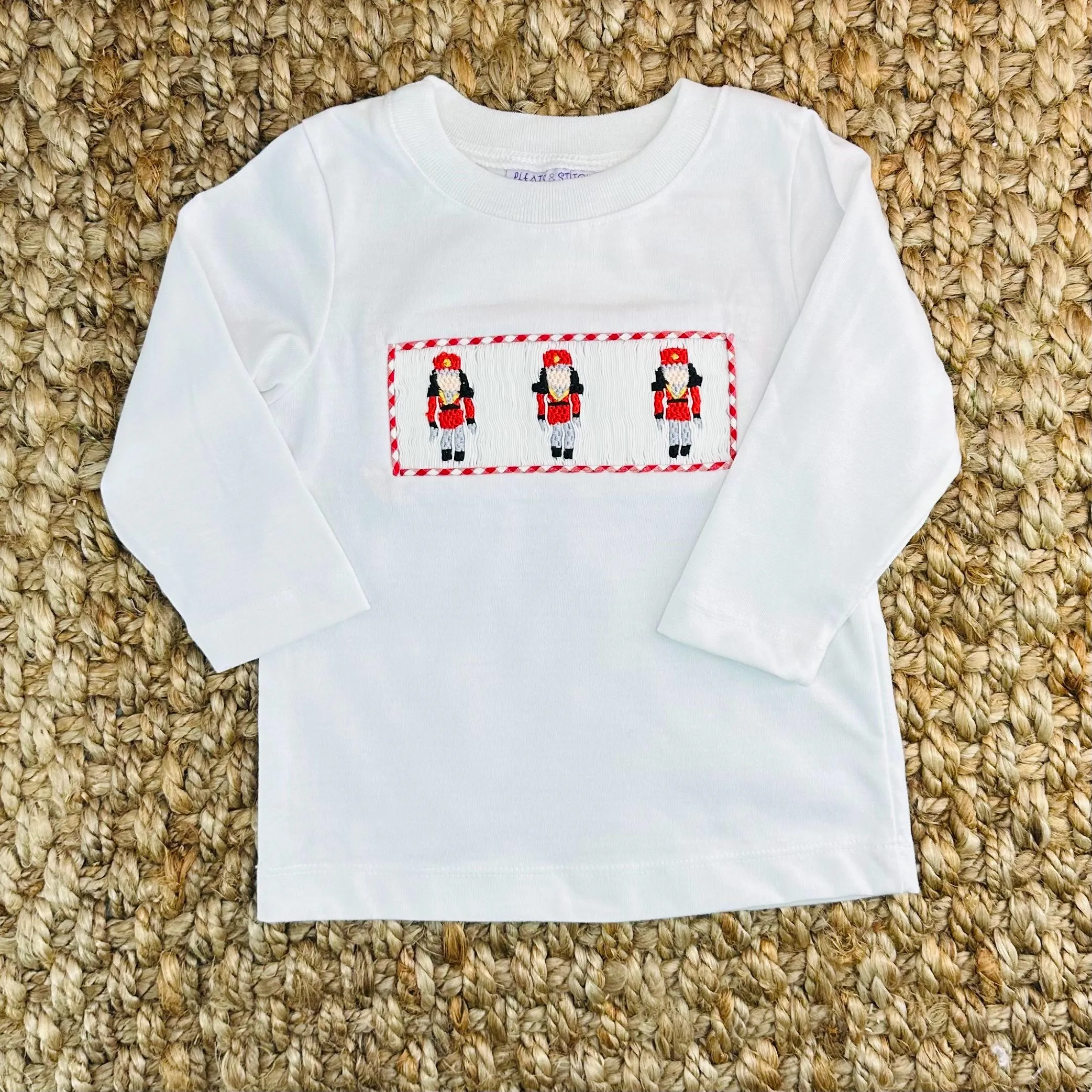 Smocked Christmas Nutcracker Shirt